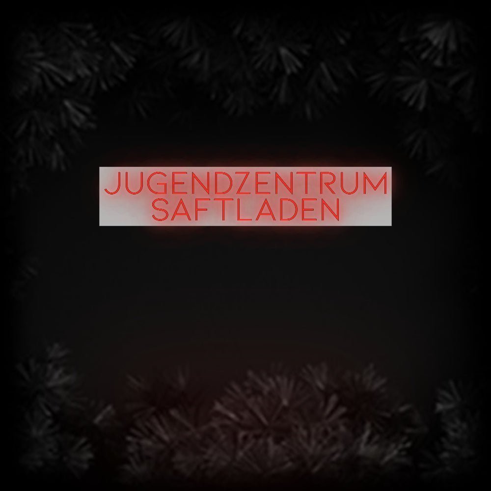 Konfiguriertes Neonschild: Jugendzentrum... - Official Neon - led neon schild schriftzug personalisiert