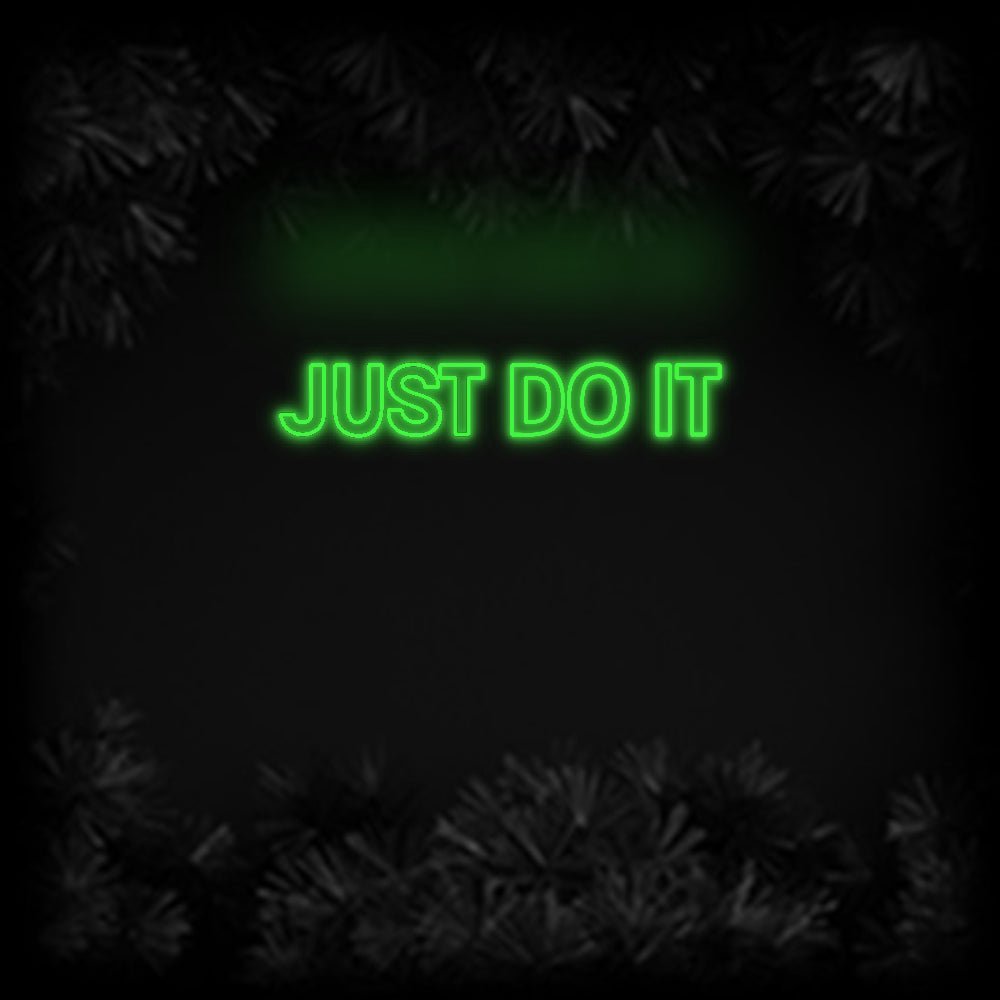 Konfiguriertes Neonschild: JUST DO IT - Official Neon - led neon schild schriftzug personalisiert