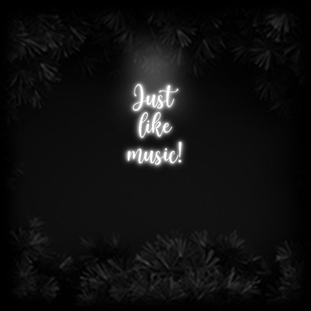 Konfiguriertes Neonschild: Just like m... - Official Neon - led neon schild schriftzug personalisiert