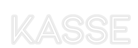 Konfiguriertes Neonschild: KASSE - Official Neon - led neon schild schriftzug personalisiert