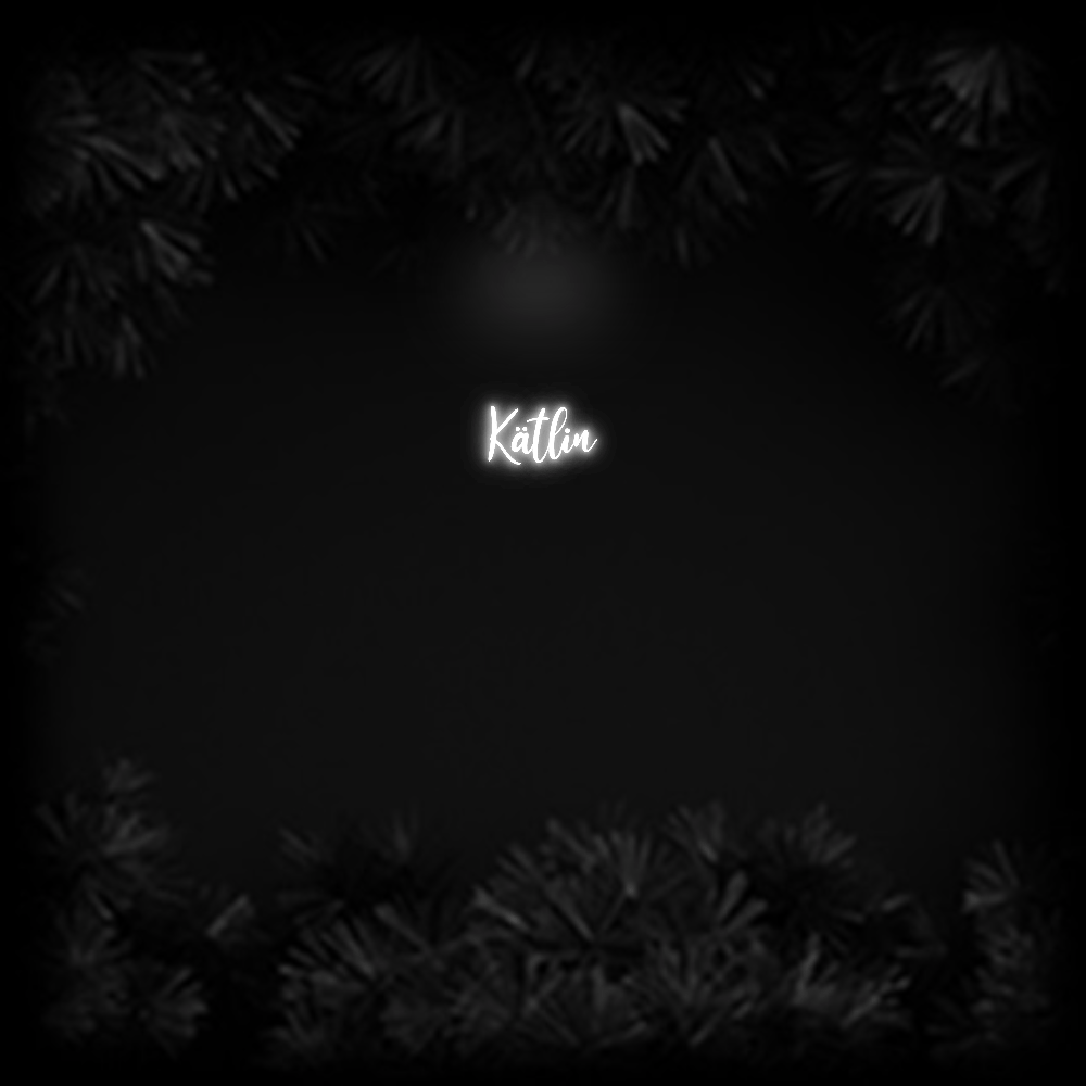 Konfiguriertes Neonschild: Kätlin - Official Neon - led neon schild schriftzug personalisiert