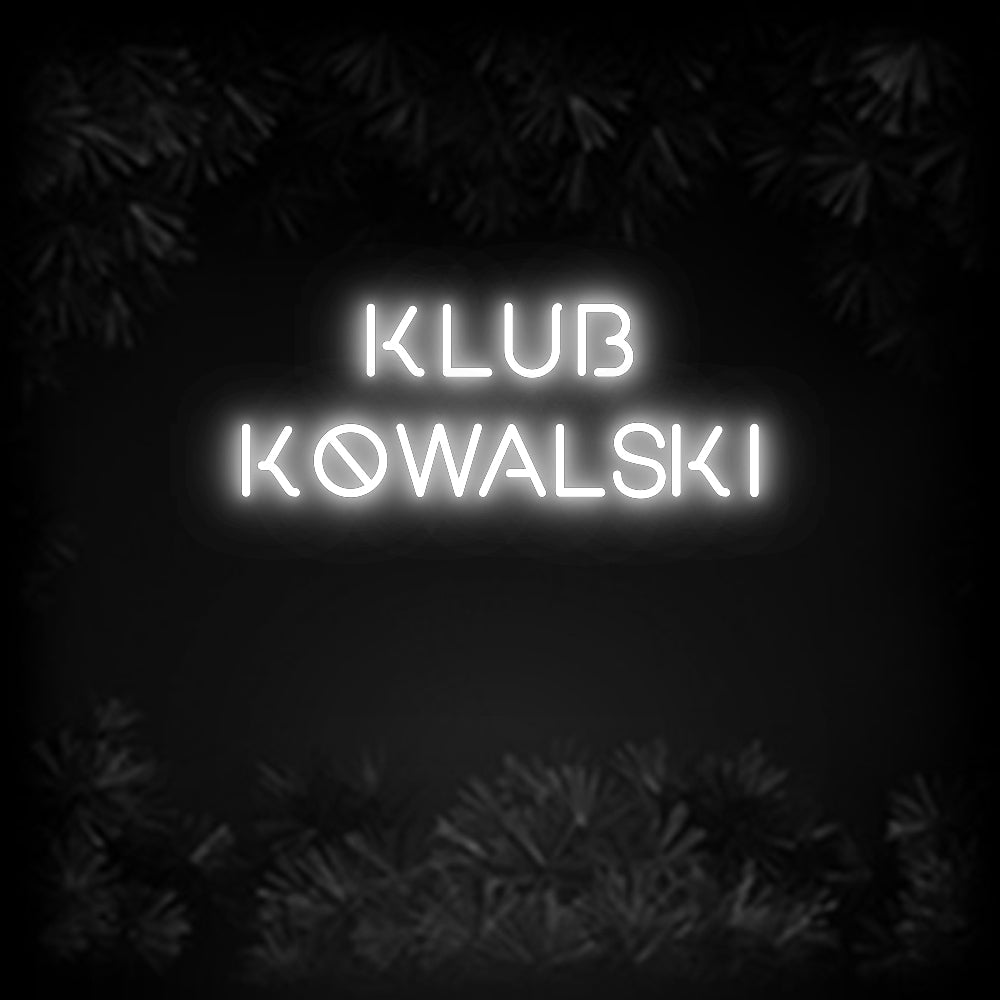 Konfiguriertes Neonschild: KLUB KOWALSKI - Official Neon - led neon schild schriftzug personalisiert