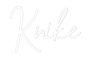 Konfiguriertes Neonschild: Knike - Official Neon - led neon schild schriftzug personalisiert