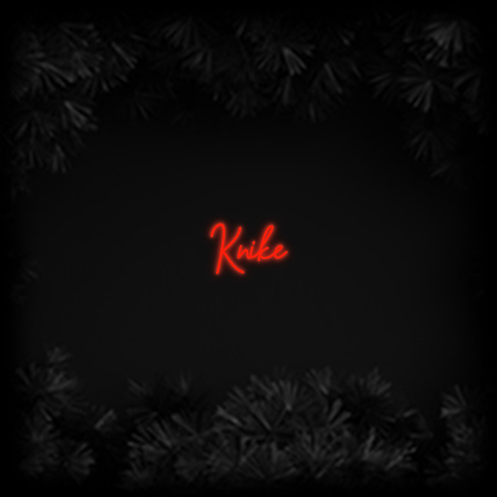 Konfiguriertes Neonschild: Knike - Official Neon - led neon schild schriftzug personalisiert