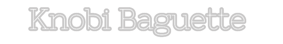 Konfiguriertes Neonschild: Knobi Baguette - Official Neon - led neon schild schriftzug personalisiert