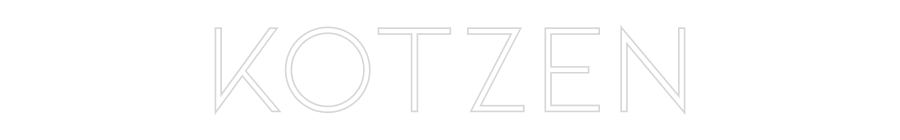 Konfiguriertes Neonschild: KOTZEN - Official Neon - led neon schild schriftzug personalisiert