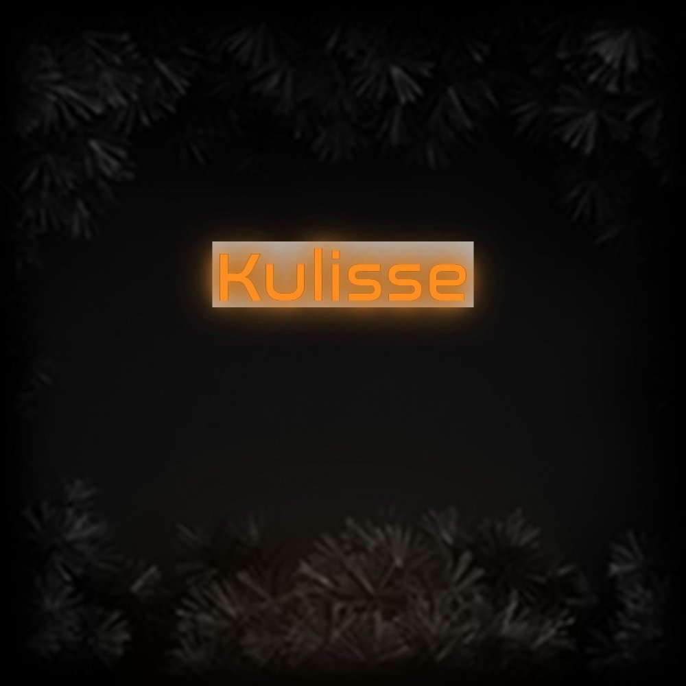 Konfiguriertes Neonschild: Kulisse - Official Neon - led neon schild schriftzug personalisiert