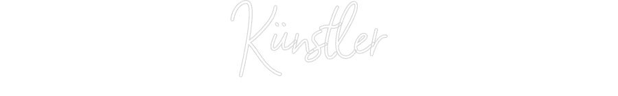 Konfiguriertes Neonschild: Künstler - Official Neon - led neon schild schriftzug personalisiert