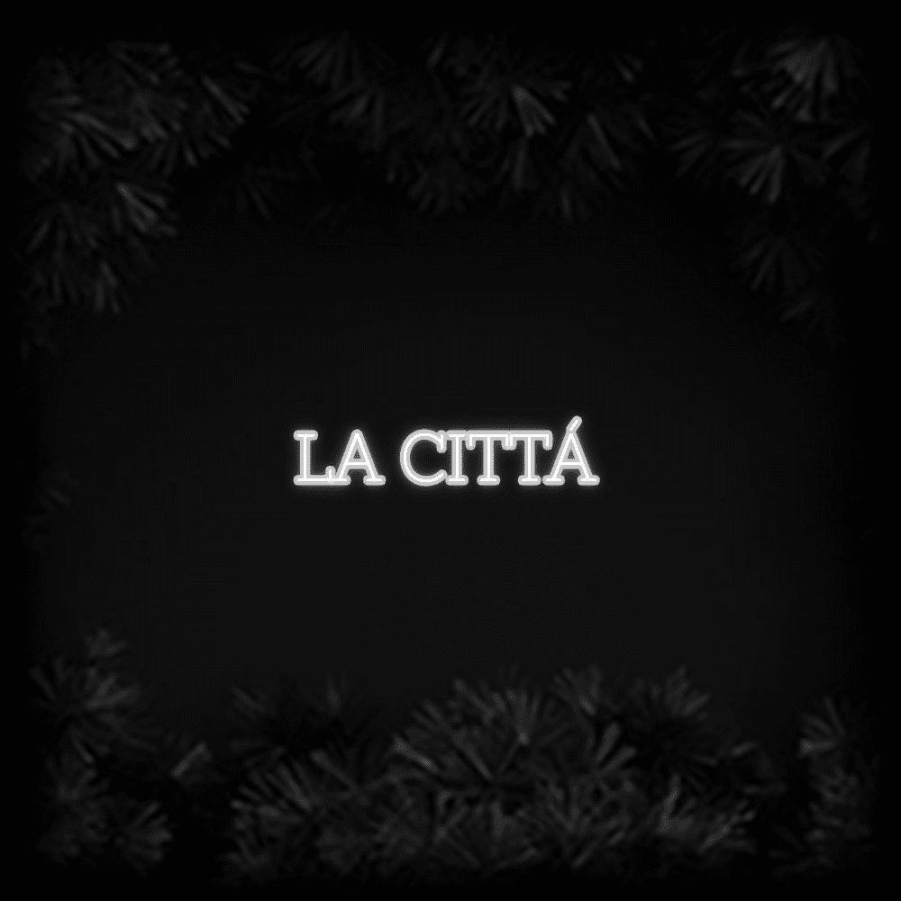 Konfiguriertes Neonschild: LA CITTÁ - Official Neon - led neon schild schriftzug personalisiert