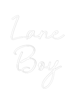 Konfiguriertes Neonschild: Lane Boy - Official Neon - led neon schild schriftzug personalisiert