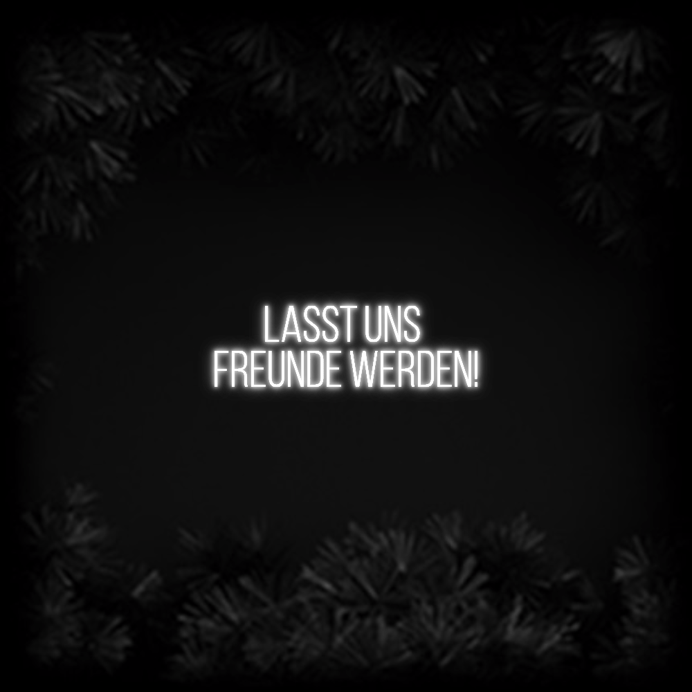 Konfiguriertes Neonschild: Lasst uns Freun... - Official Neon - led neon schild schriftzug personalisiert