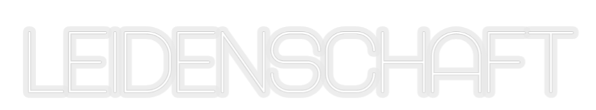 Konfiguriertes Neonschild: Leidenschaft - Official Neon - led neon schild schriftzug personalisiert