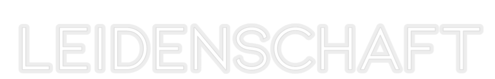 Konfiguriertes Neonschild: Leidenschaft - Official Neon - led neon schild schriftzug personalisiert