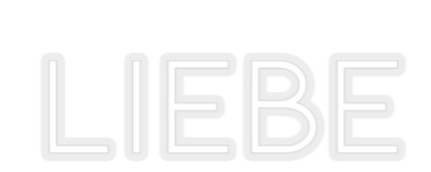 Konfiguriertes Neonschild: Liebe - Official Neon - led neon schild schriftzug personalisiert