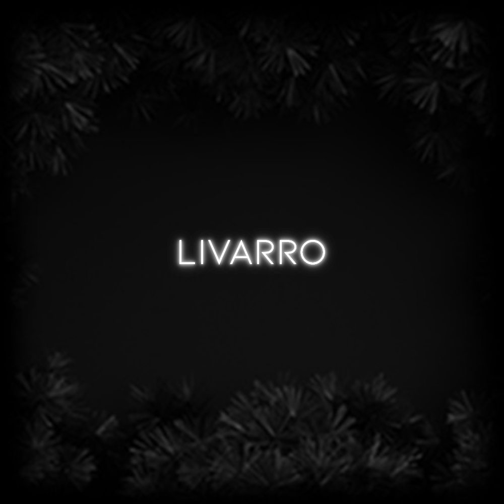 Konfiguriertes Neonschild: LIVARRO - Official Neon - led neon schild schriftzug personalisiert