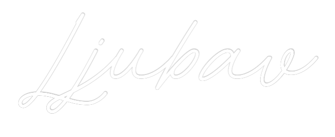 Konfiguriertes Neonschild: Ljubav - Official Neon - led neon schild schriftzug personalisiert