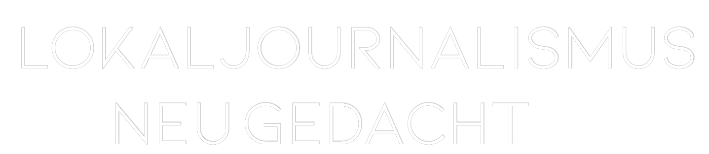 Konfiguriertes Neonschild: Lokaljournalism... - Official Neon - led neon schild schriftzug personalisiert