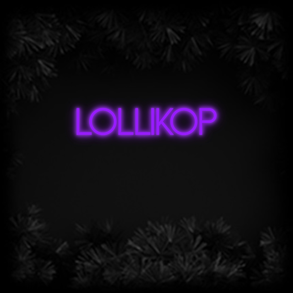 Konfiguriertes Neonschild: Lollikop - Official Neon - led neon schild schriftzug personalisiert