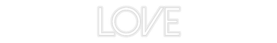 Konfiguriertes Neonschild: Love - Official Neon - led neon schild schriftzug personalisiert