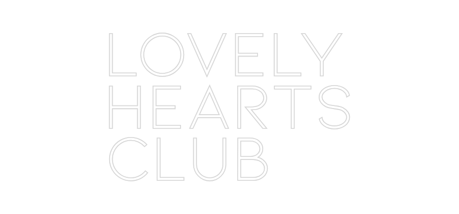 Konfiguriertes Neonschild: lovely heart... - Official Neon - led neon schild schriftzug personalisiert
