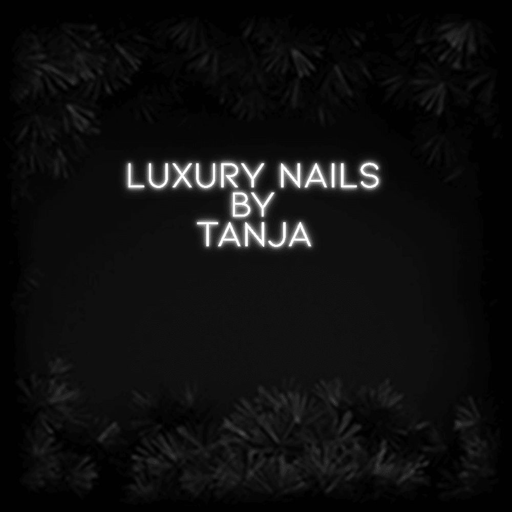 Konfiguriertes Neonschild: LUXURY NAILS by... - Official Neon - led neon schild schriftzug personalisiert