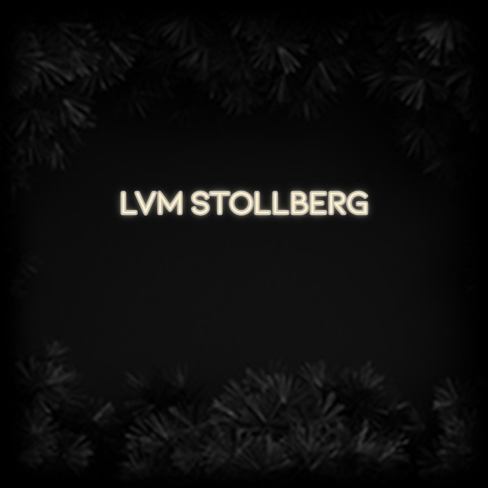 Konfiguriertes Neonschild: LVM Stollberg - Official Neon - led neon schild schriftzug personalisiert