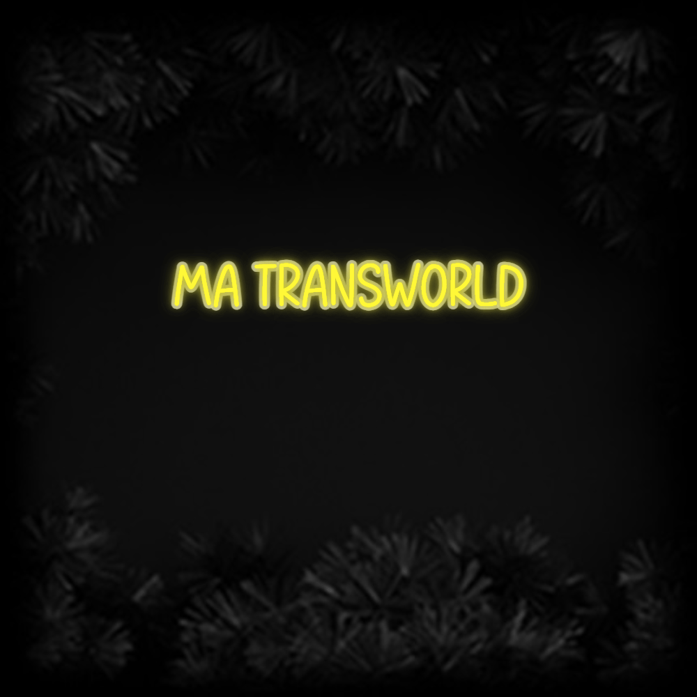 Konfiguriertes Neonschild: MA Transworld - Official Neon - led neon schild schriftzug personalisiert