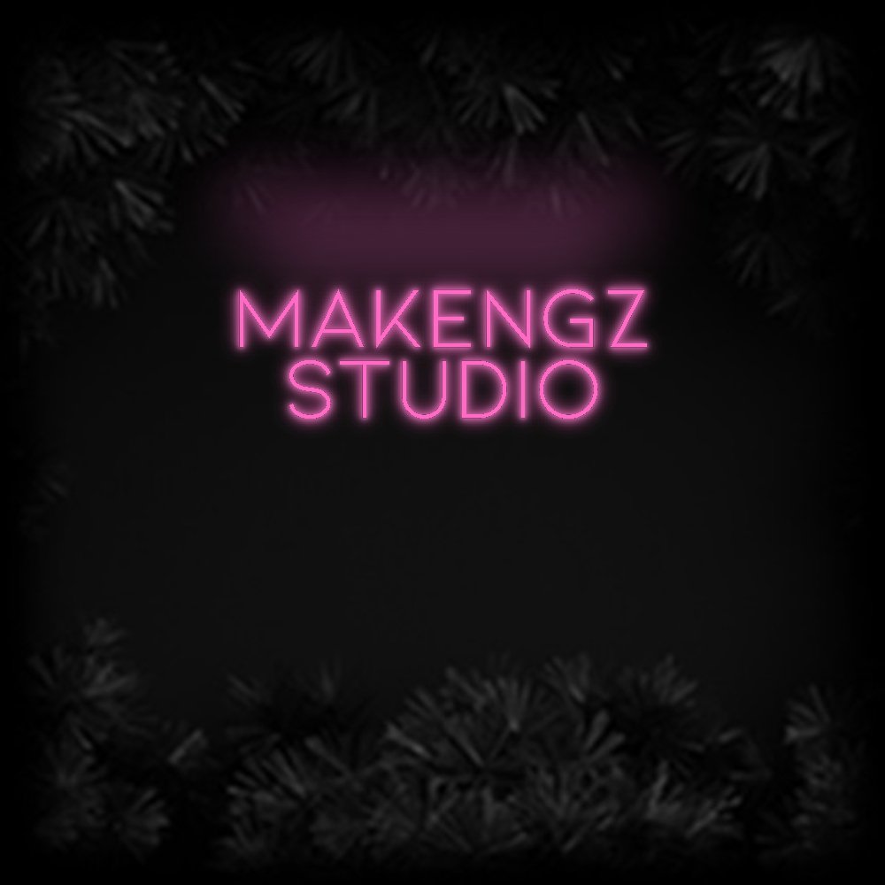 Konfiguriertes Neonschild: Makengz Studio - Official Neon - led neon schild schriftzug personalisiert