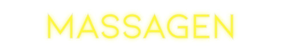 Konfiguriertes Neonschild: Massagen - Official Neon - led neon schild schriftzug personalisiert