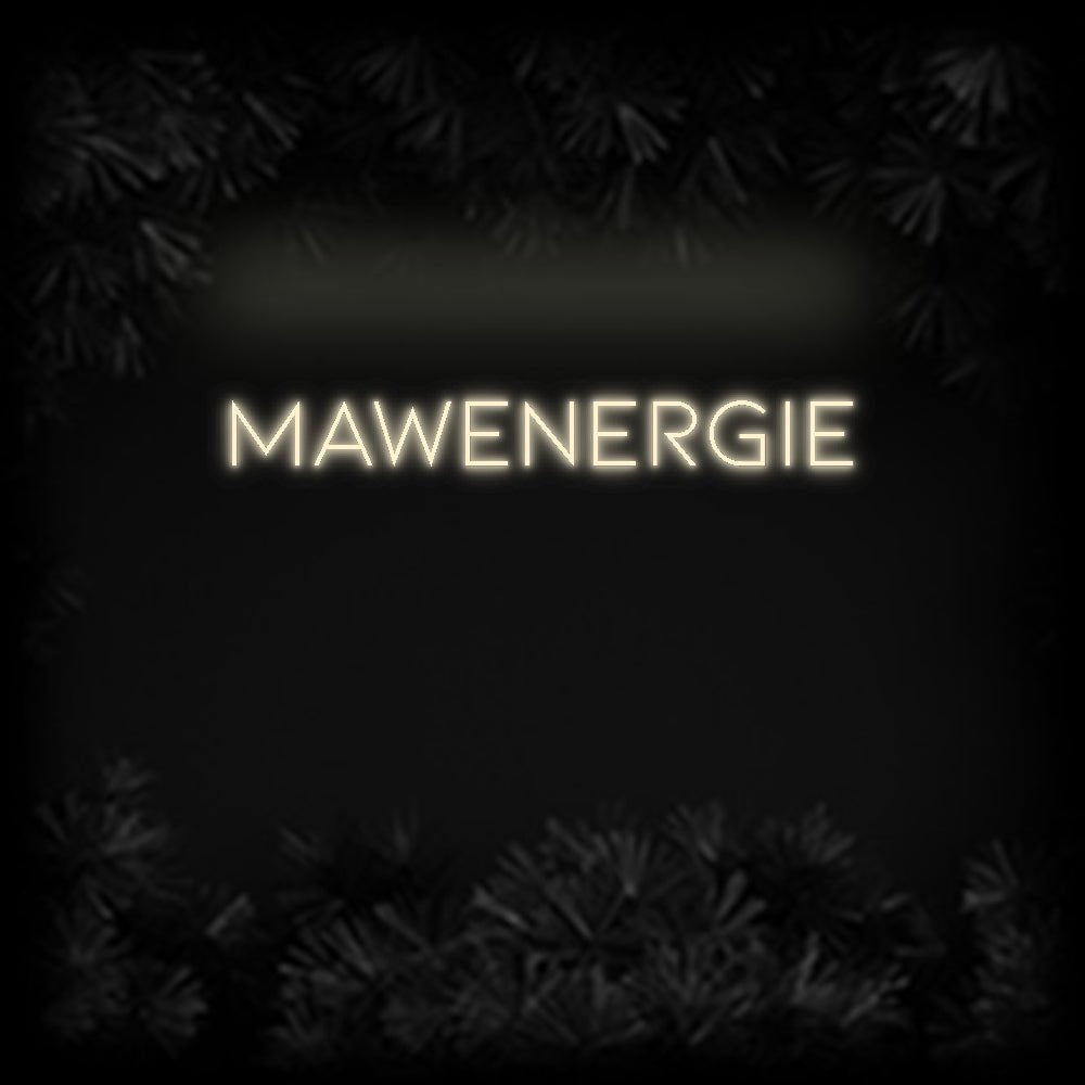 Konfiguriertes Neonschild: Mawenergie - Official Neon - led neon schild schriftzug personalisiert