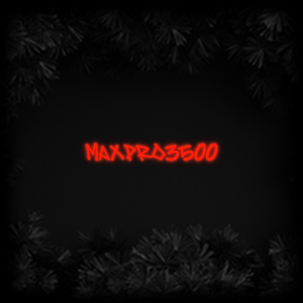 Konfiguriertes Neonschild: MaxPro3500 - Official Neon - led neon schild schriftzug personalisiert