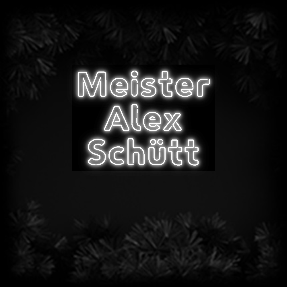 Konfiguriertes Neonschild: Meister Alex Sc... - Official Neon - led neon schild schriftzug personalisiert