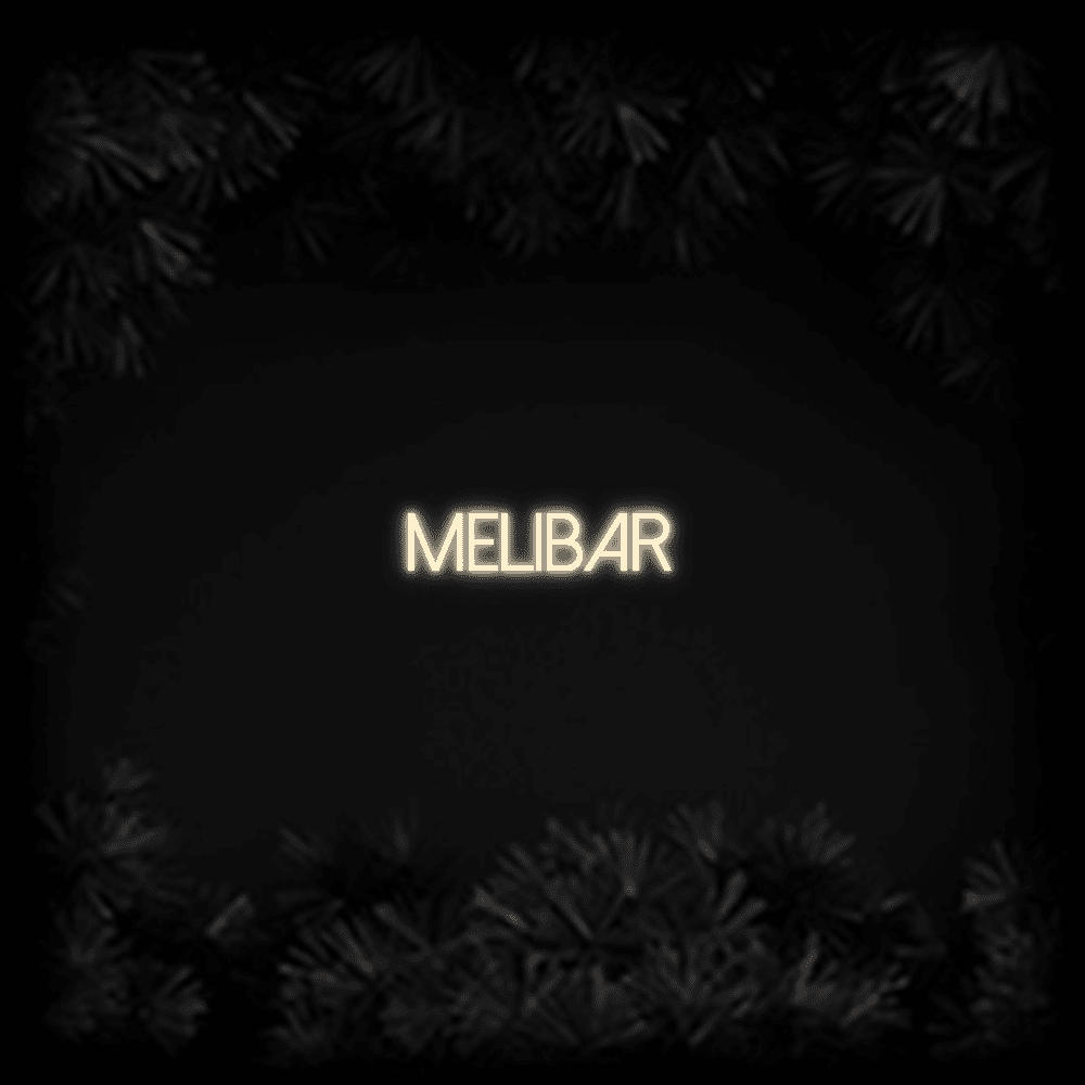 Konfiguriertes Neonschild: MELIBAR - Official Neon - led neon schild schriftzug personalisiert