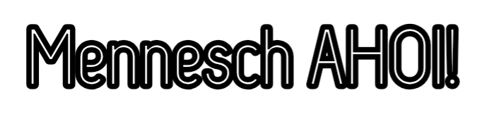 Konfiguriertes Neonschild: Mennesch AHOI! - Official Neon - led neon schild schriftzug personalisiert