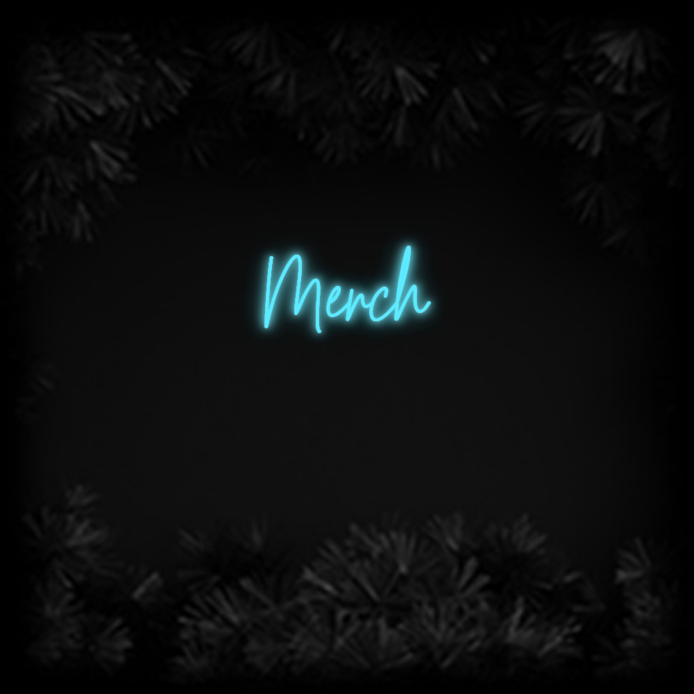 Konfiguriertes Neonschild: Merch - Official Neon - led neon schild schriftzug personalisiert