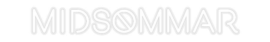 Konfiguriertes Neonschild: Midsommar - Official Neon - led neon schild schriftzug personalisiert