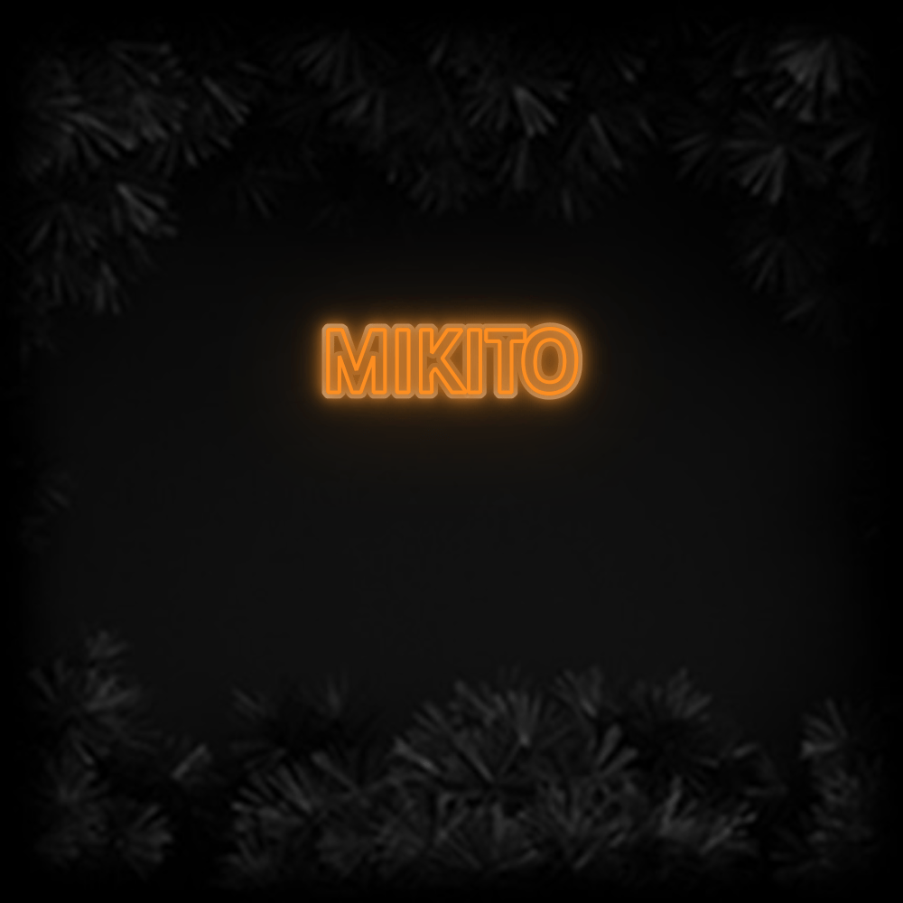 Konfiguriertes Neonschild: MIKITO - Official Neon - led neon schild schriftzug personalisiert