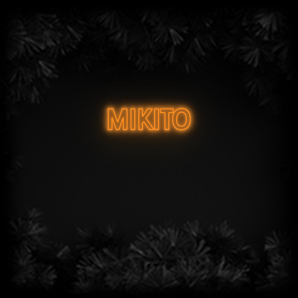 Konfiguriertes Neonschild: MIKITO - Official Neon - led neon schild schriftzug personalisiert