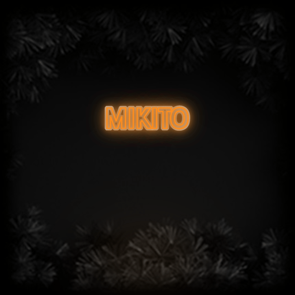 Konfiguriertes Neonschild: MIKITO - Official Neon - led neon schild schriftzug personalisiert