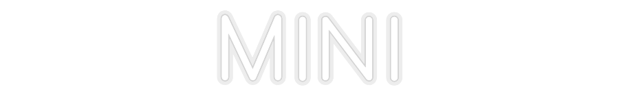 Konfiguriertes Neonschild: Mini - Official Neon - led neon schild schriftzug personalisiert