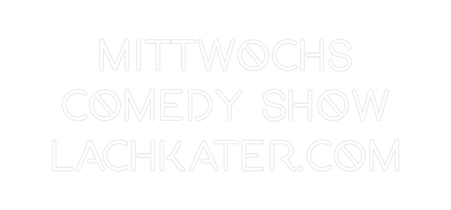 Konfiguriertes Neonschild: MITTWOCHS CO... - Official Neon - led neon schild schriftzug personalisiert