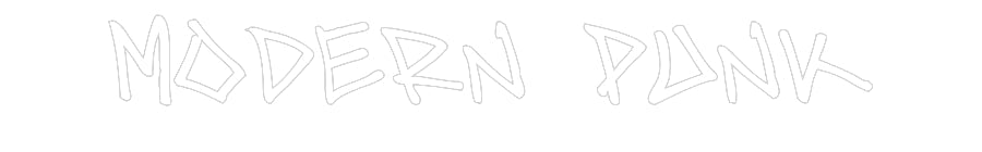 Konfiguriertes Neonschild: Modern Punk - Official Neon - led neon schild schriftzug personalisiert
