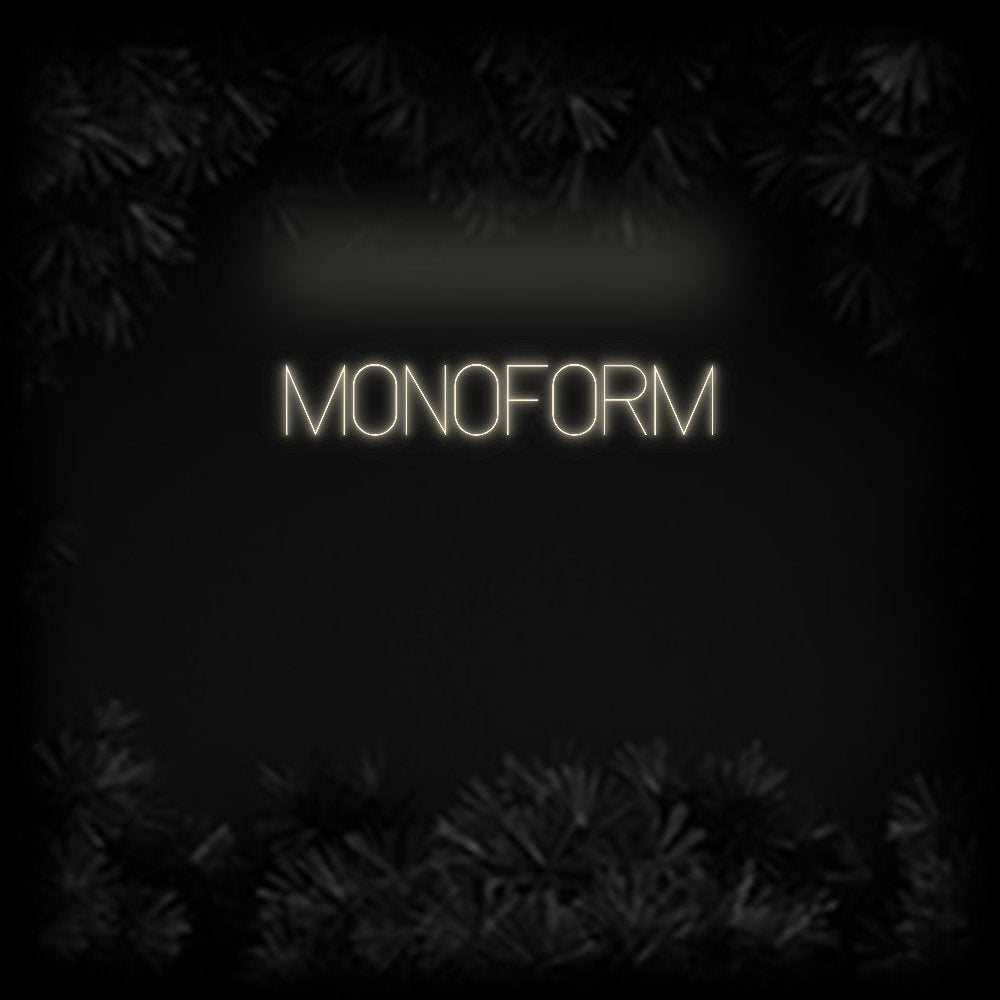 Konfiguriertes Neonschild: MONOFORM - Official Neon - led neon schild schriftzug personalisiert