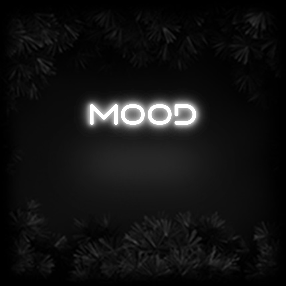 Konfiguriertes Neonschild: MOOD - Official Neon - led neon schild schriftzug personalisiert