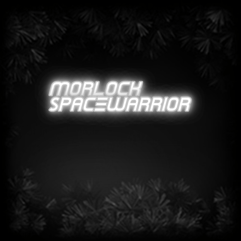 Konfiguriertes Neonschild: Morlock Spac... - Official Neon - led neon schild schriftzug personalisiert
