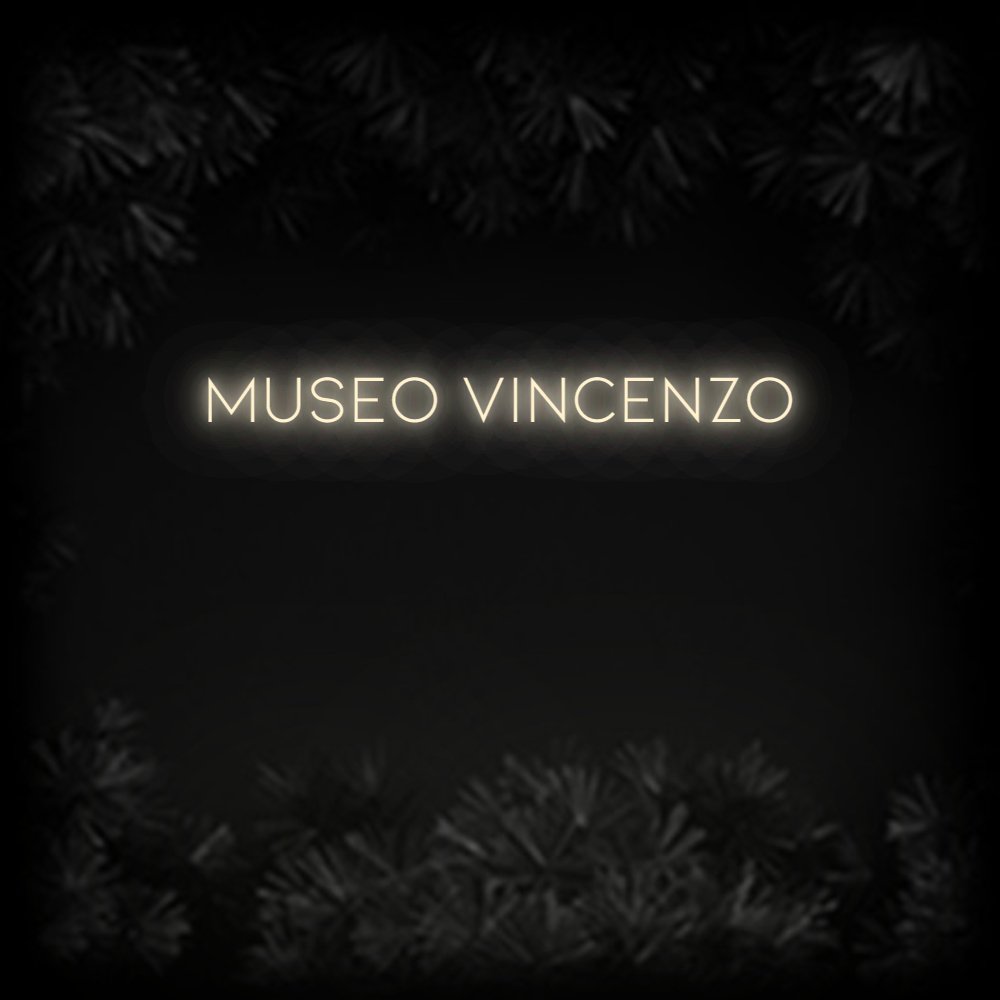 Konfiguriertes Neonschild: Museo Vincenzo - Official Neon - led neon schild schriftzug personalisiert