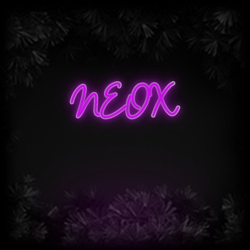Konfiguriertes Neonschild: NEOX - Official Neon - led neon schild schriftzug personalisiert