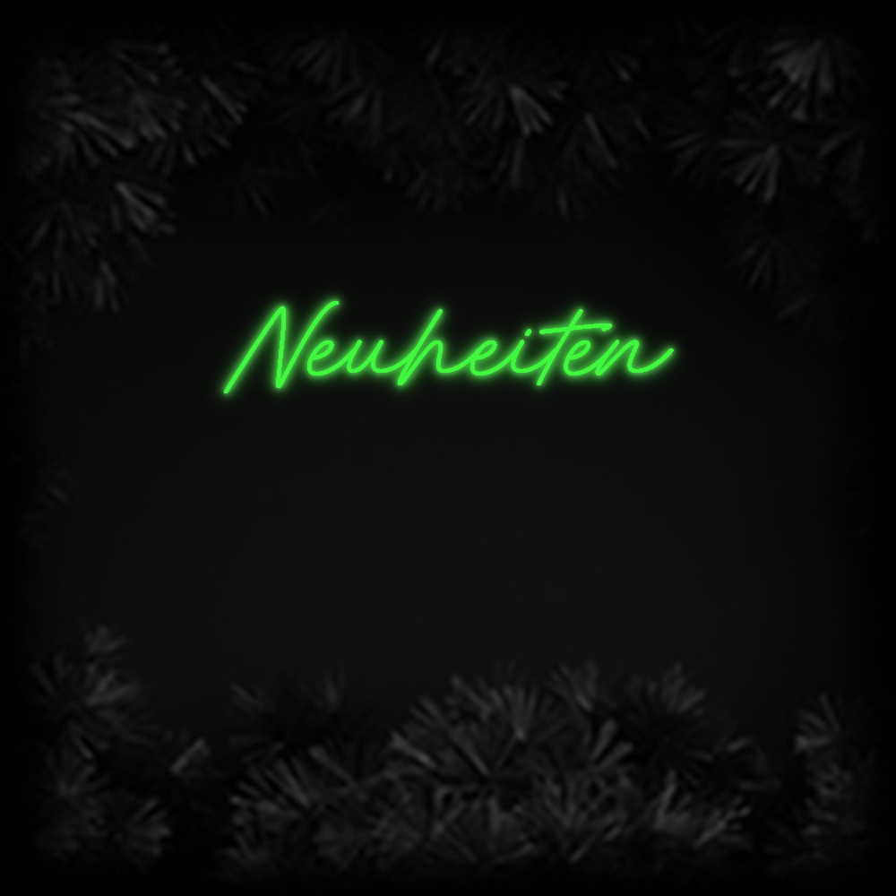 Konfiguriertes Neonschild: Neuheiten - Official Neon - led neon schild schriftzug personalisiert