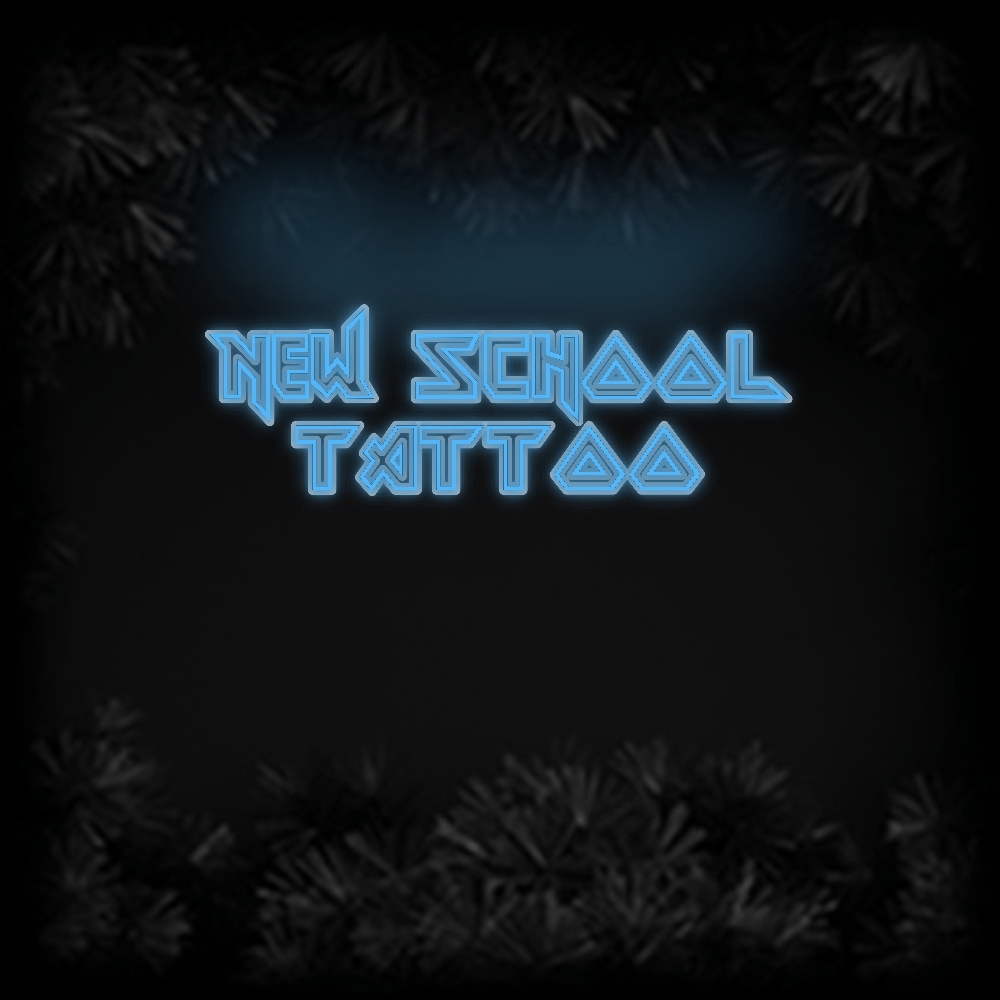 Konfiguriertes Neonschild: New School ... - Official Neon - led neon schild schriftzug personalisiert