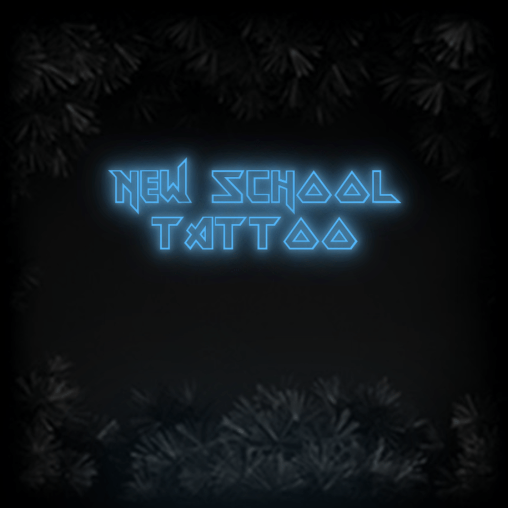 Konfiguriertes Neonschild: New School T... - Official Neon - led neon schild schriftzug personalisiert